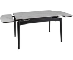 Signal Meble Valgomojo stalas Sento, 120-180 x 80 cm, balta