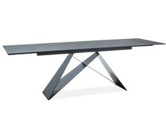 Signal Meble Valgomojo stalas WESTIN I, 160 x 90 cm, juodas