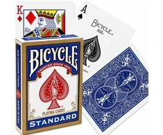 BICYCLE RIDER STANDARD mėlynas žaidimo kortos