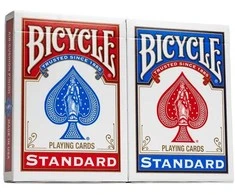 BICYCLE RIDER STANDARD žaidimo kortos – 2 kaladės