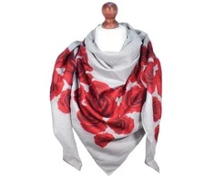 Bruno Rossi Didelė lengva skara moterims 1866-1