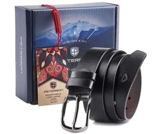 Klasikinis vyriškas diržas PETERSON, eko oda