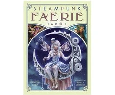 Originalios taro kortos STEAMPUNK FAERIE TAROT + knygutė