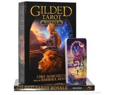 Originalios taro kortos GILDED TAROT ROYALE, LLEWELLYN®