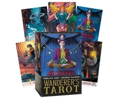 Originalios taro kortos WANDERER'S TAROT su knygute, Lo Scarabeo®
