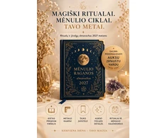 Knyga "Mėnulio raganos almanachas 2027"