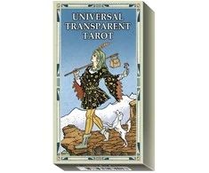 LO SCARABEO Originalios Permatomos UNIVERSAL TRANSPARENT TAROT kortos