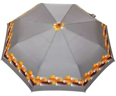 Parasol Moteriškas skėtis automatinis CARBON STEEL 19