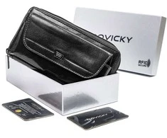 Rovicky Vyriška piniginė/dėklas prie diržo GUSTAW-2