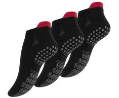 Stark Soul Moteriškos neslystančios kojinės jogai, pilatesui, 3 poros