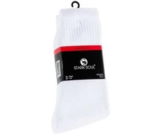 Stark Soul® baltos kojinės, 6 poros