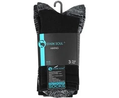 Stark Soul® unisex žygių kojinės su frotiniais padais, 3 poros