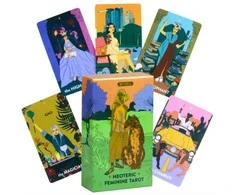 Taro kortos "Neoteric Feminine Tarot"