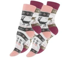 Vca Textil Moteriškos frotinės termo kojinės, 4 poros