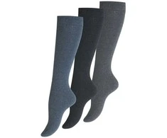 Vca Textil Moteriškos kojinės iki kelių N4026, 3 poros
