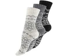 Vca Textil Norvegiškos vilnonės kojinės , unisex, Hygge, 3 poros