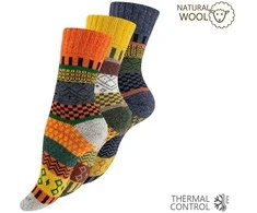 Vca Textil Norvegiškos vilnonės kojinės , unisex, Hygge, 3 poros