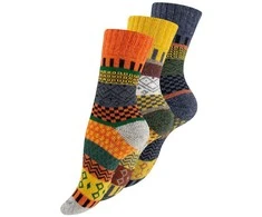 Vca Textil Norvegiškos vilnonės kojinės , unisex, Hygge, 3 poros