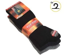 Vyriškos frotinės THERMO kojinės, 6 poros