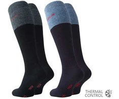 Vca Textil Vyriškos frotinės THERMO kojinės iki kelių, 2 poros