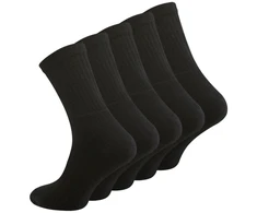 Vca Textil Vyriškos juodos darbo kojinės, 5 vnt.