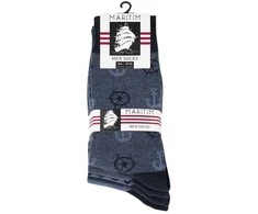 Vca Textil Vyriškos klasikinės medvilninės kojinės N2158, 4 poros