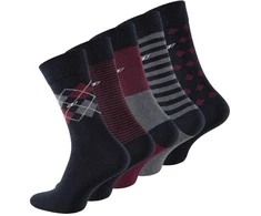 Vca Textil Vyriškos klasikinės medvilninės kojinės, 5 poros