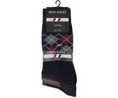 Vca Textil Vyriškos klasikinės medvilninės kojinės, 5 poros