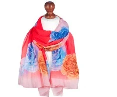 Viper Fashion Šalikas iš šifono moterims 143-5