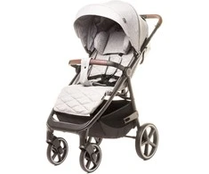 4Baby sportinis vežimėlis STINGER PRO šviesiai pilkas