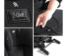 Automobilinė kėdutė Joie i-Traver Signature, 100–150 cm, Juoda