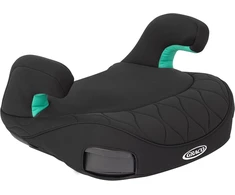 automobilinė kėdutė-paaukštinimas Graco Booster Max R129 su IsoFix, spalva: juoda (137-150 cm)