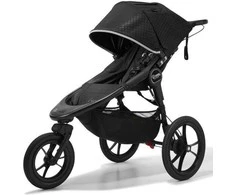 Vežimėlis Baby Jogger Summit X3, juodas (Midnight Juodas)
