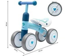 Baby Mix Baby Bike Fruit žalia
