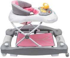 Baby Mix - chodzik su huśtawką | Rožinė