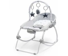 Daugiafunkcinė supama kėdutė kūdikiui Baby Mix žvaigždės žalia
