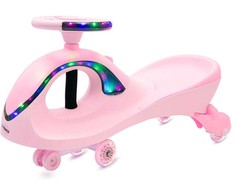 Važiuoklė vaikams su LED Baby Mix G-Force, rožinė