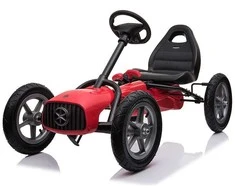Pedal Go-kart Baby Mix Buggy raudona
