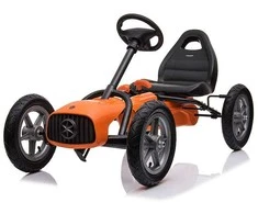 Pedal Go-kart Baby Mix Buggy oranžinė