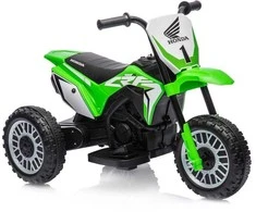Elektrinis motociklas Baby Mix Honda CRF 450R žalia