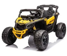 Elektromobilis Baby Mix Buggy Hornet geltonas