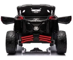 Elektrinis vaikų elektromobilis Baby Mix Buggy Hornet 12V 4,5Ah raudonas