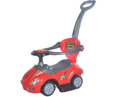 Baby Mix Mega Car raudonas 3in1