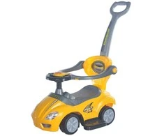 Baby Mix Mega Car geltonas 3in1 Baby Mix Mega Car