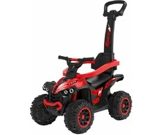 Baby Mix Mega Baby Bike su kreiptuvu raudona
