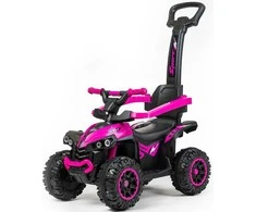 Baby Mix Mega Baby Bouncer su kreipiančiąja juosta rožinė