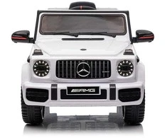 Elektromobilis Baby Mix Mercedes-Benz G63 AMG baltas