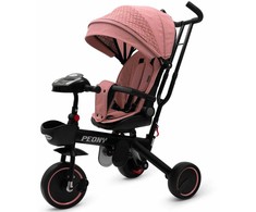 Baby Mix Peony EVA rožinis vaikiškas triratukas