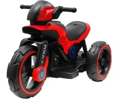 Baby Mix POLICE elektrinis motociklas raudonas