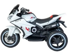 Vaikiškas elektrinis motociklas Baby Mix Rare baltas